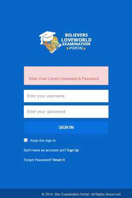 Emulate Android APK BLW Exams Portal [BETA]